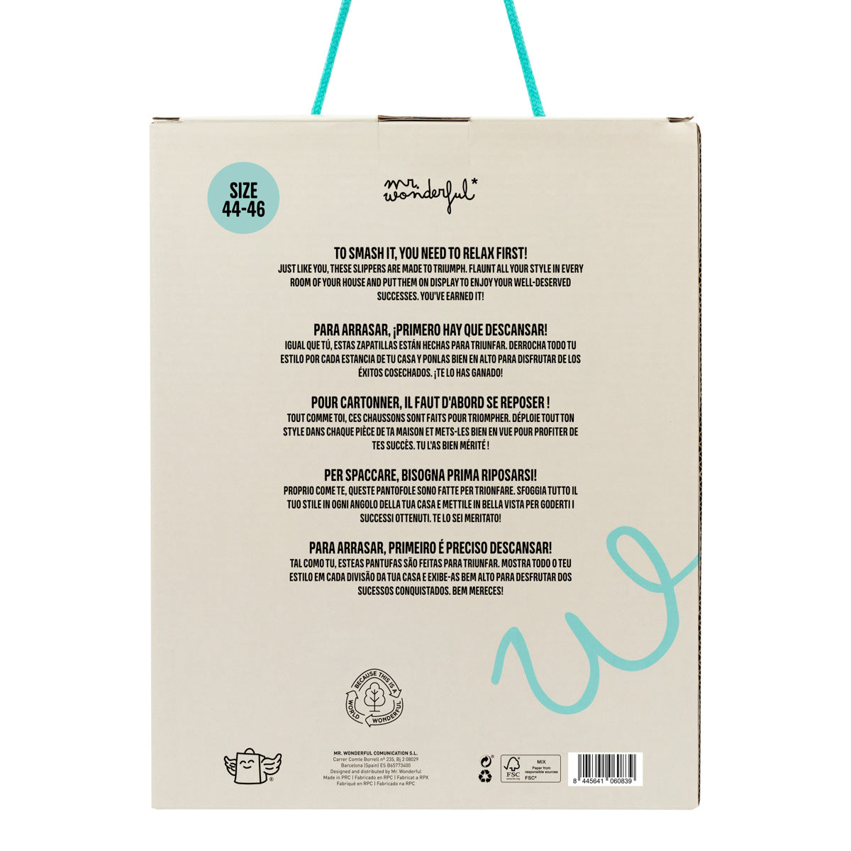 Chaussons pointure 44-46 - Ambiance détente