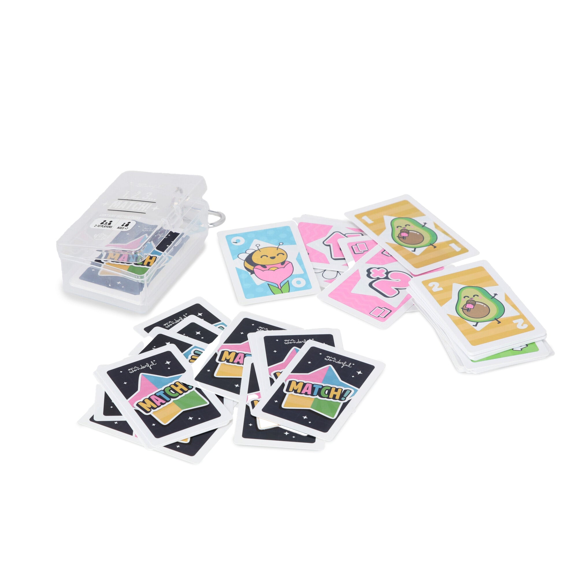 Juego de cartas de viaje Mr. Wonderful - 1, 2, 3... match!