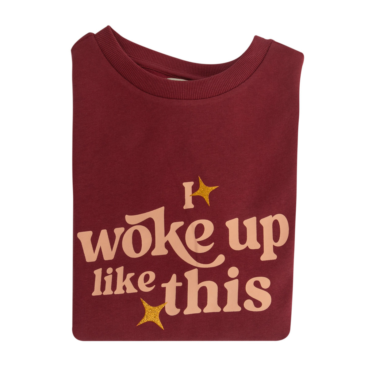 Sweat à capuche taille SM - Je me suis réveillé comme ça