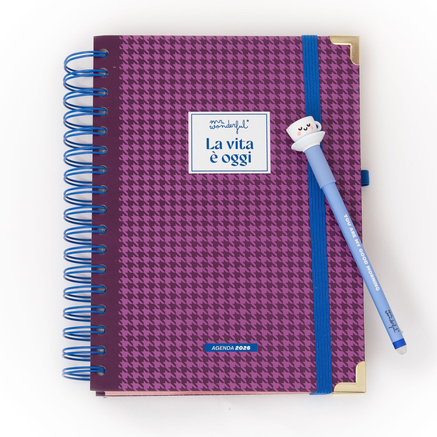 Agenda Office 2026 Giornaliera - La vita è oggi | Mr.Wonderful