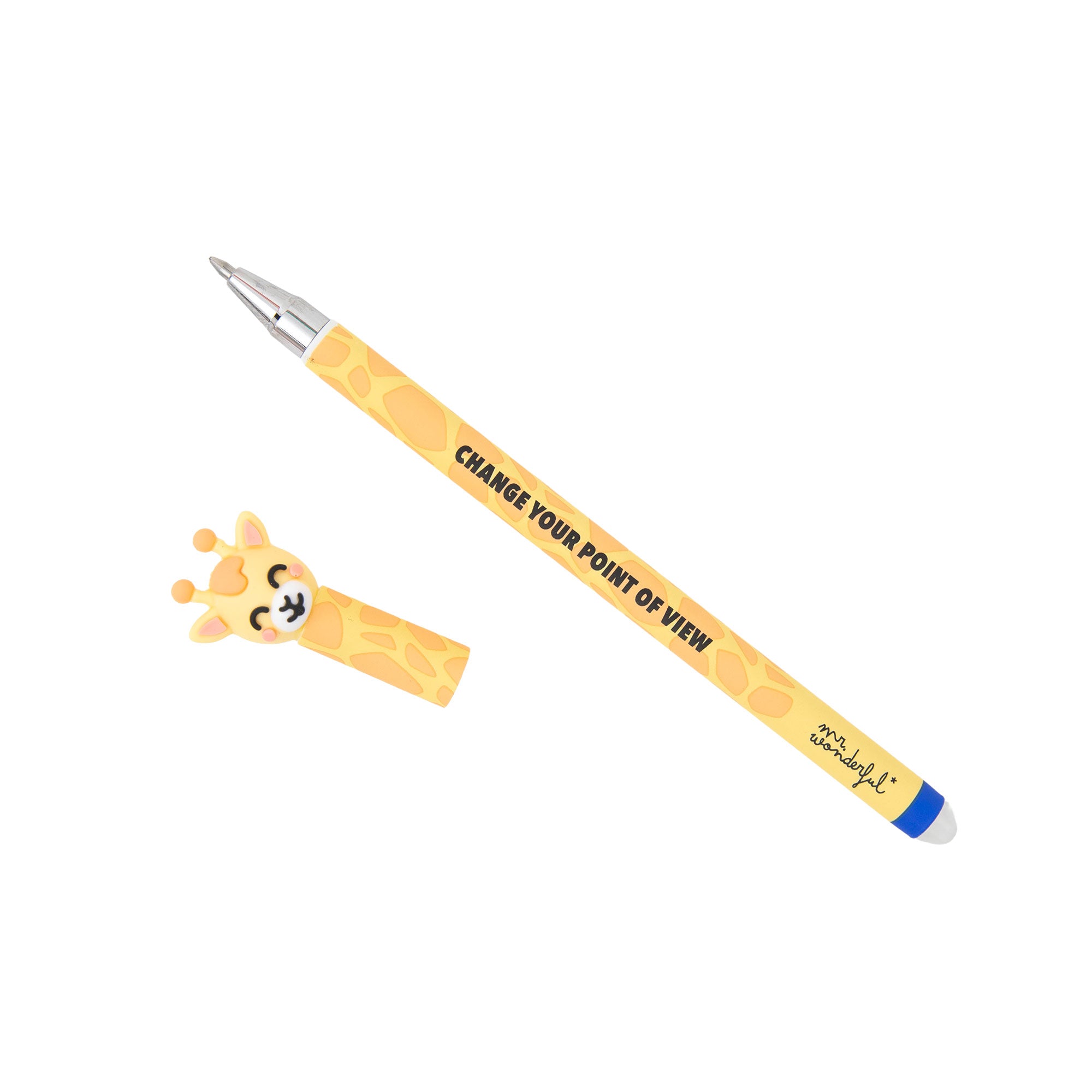 Set de 3 bolis borrables Bo-Bo - Jirafa, Vaca y Perezoso