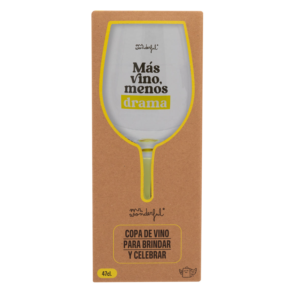 Copa de vino - Más vino, menos drama