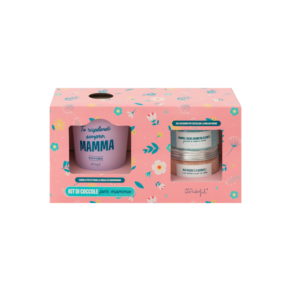 Kit coquetel mãe – Saída banheiro + vela