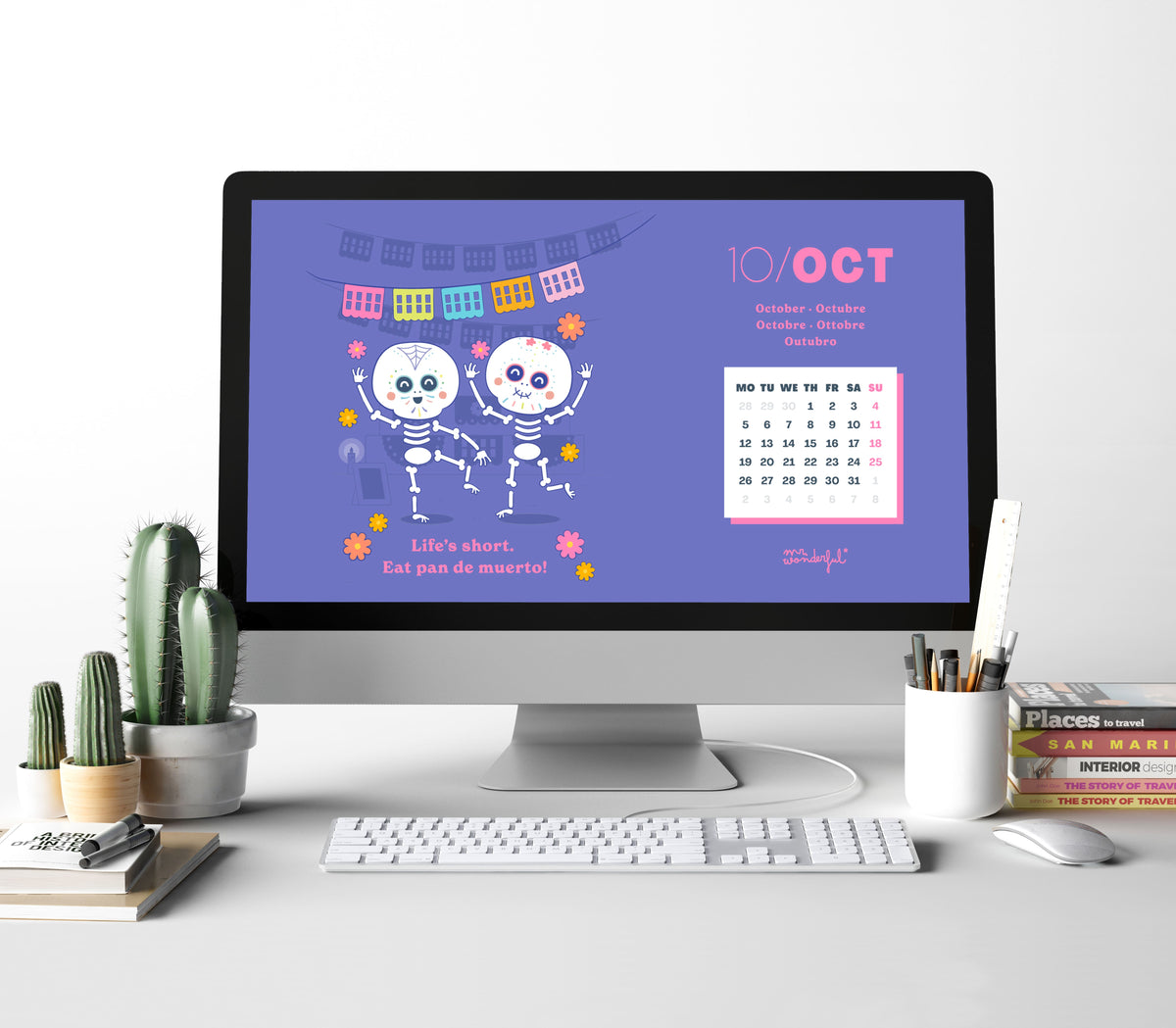 Descargar diseño Mr. Wonderful Octubre