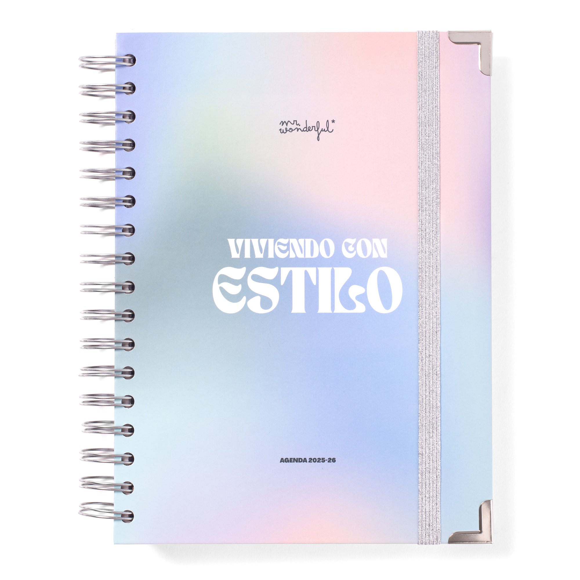 Agenda Office 2025-26 Semanal 18 meses - Viviendo con estilo