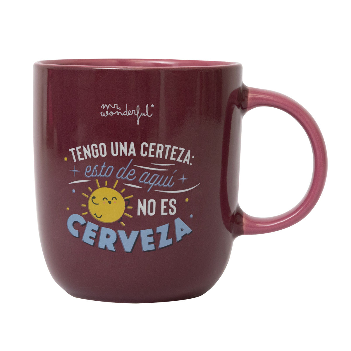 Taza - Tengo una certeza: esto de aquí no es cerveza