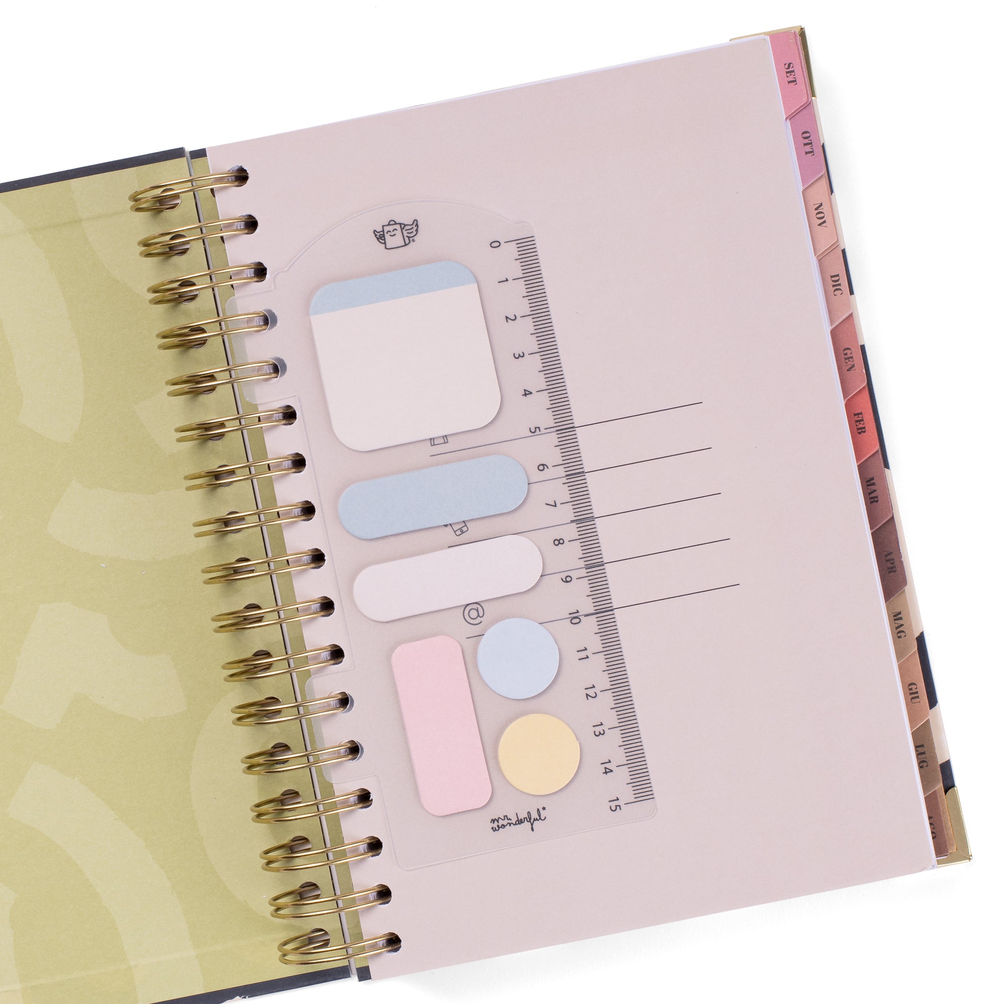 Set di Diario scolastico Office 2025-26 Giornaliero + penna - Tutto ok, tutto giusto