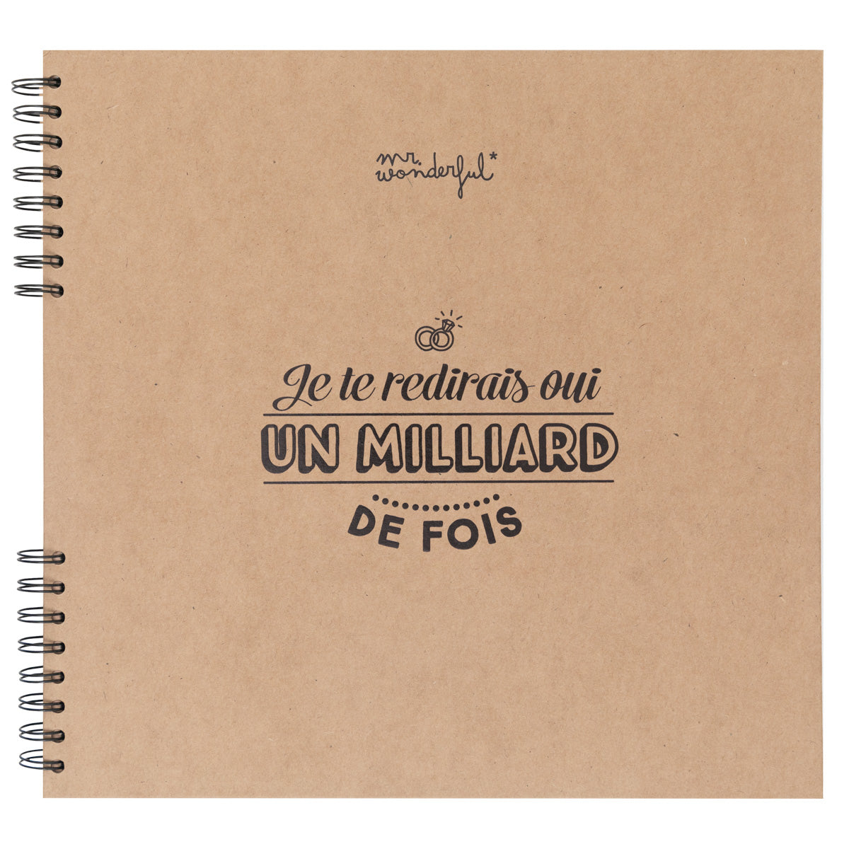 Album photo Iconic - Je te redirais oui un milliard de fois