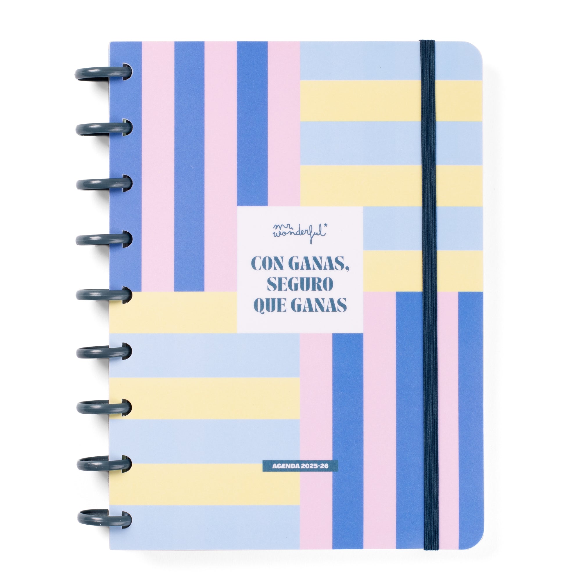 Agenda Wonder 2025-26 Semanal - Con ganas, seguro que ganas