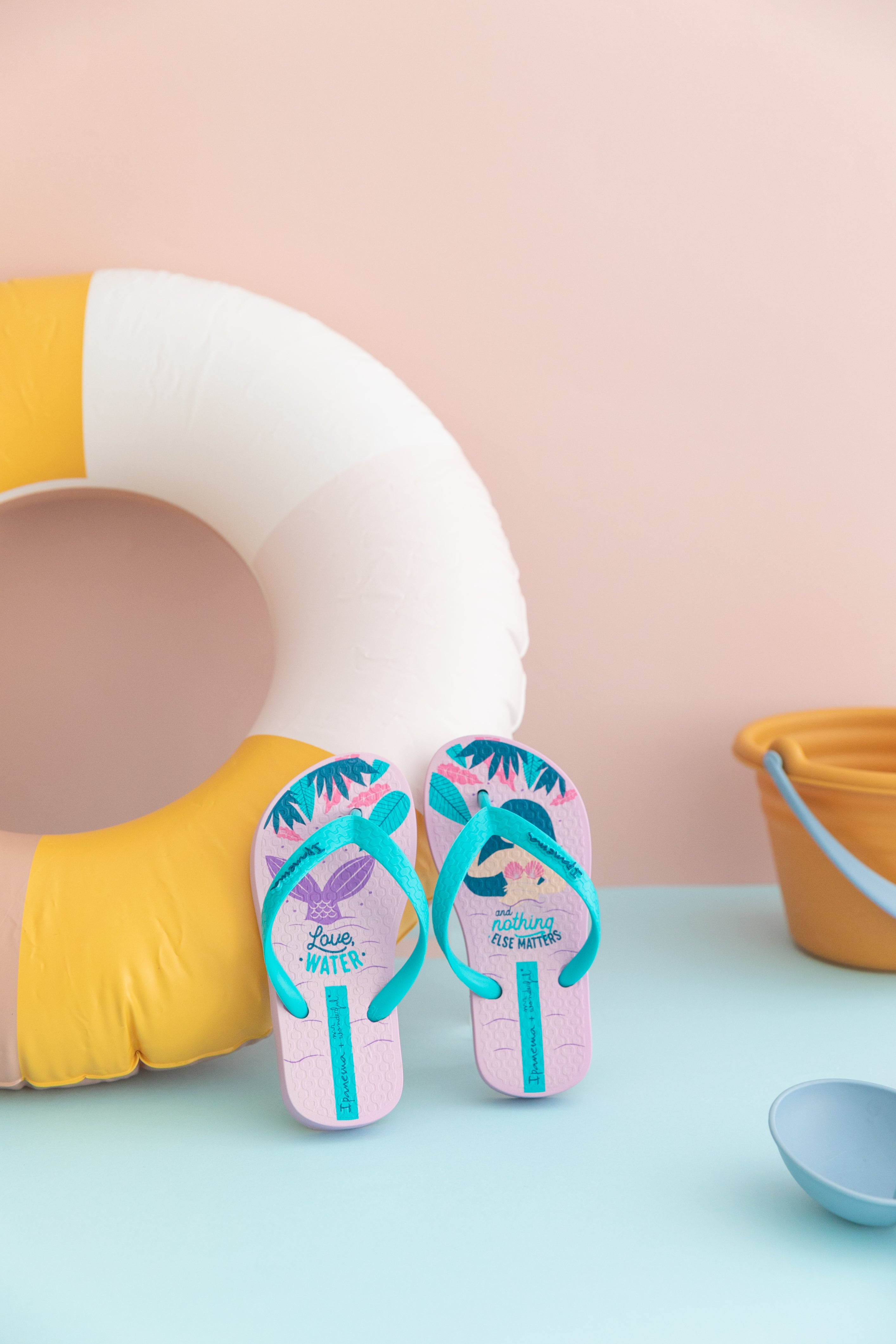 Chanclas Ipanema niños T 25-26 Love, water and nothing else matters