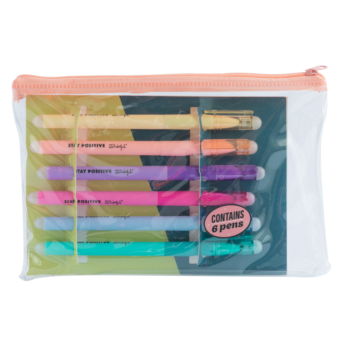 Coffret de stylos de couleur effaçables pour écrire sans s'arrêter
