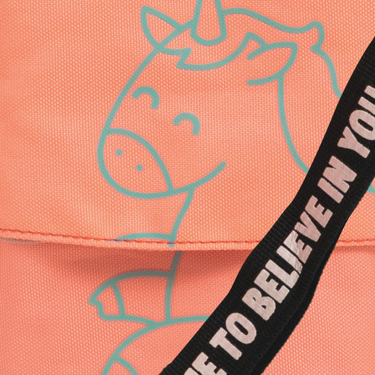 Trousse extensible rose - Il est temps de croire en toi