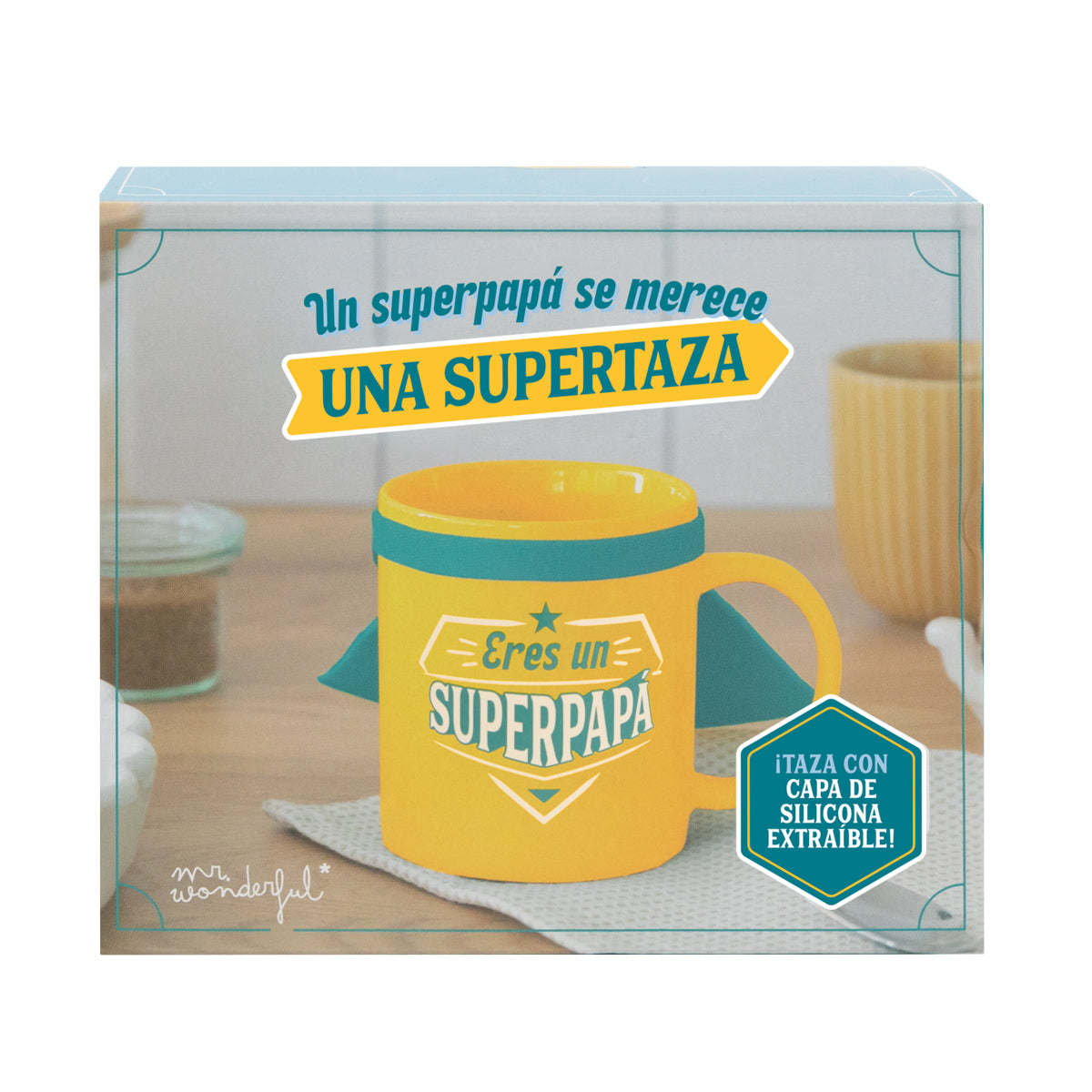 Taza capa - Eres un superpapá