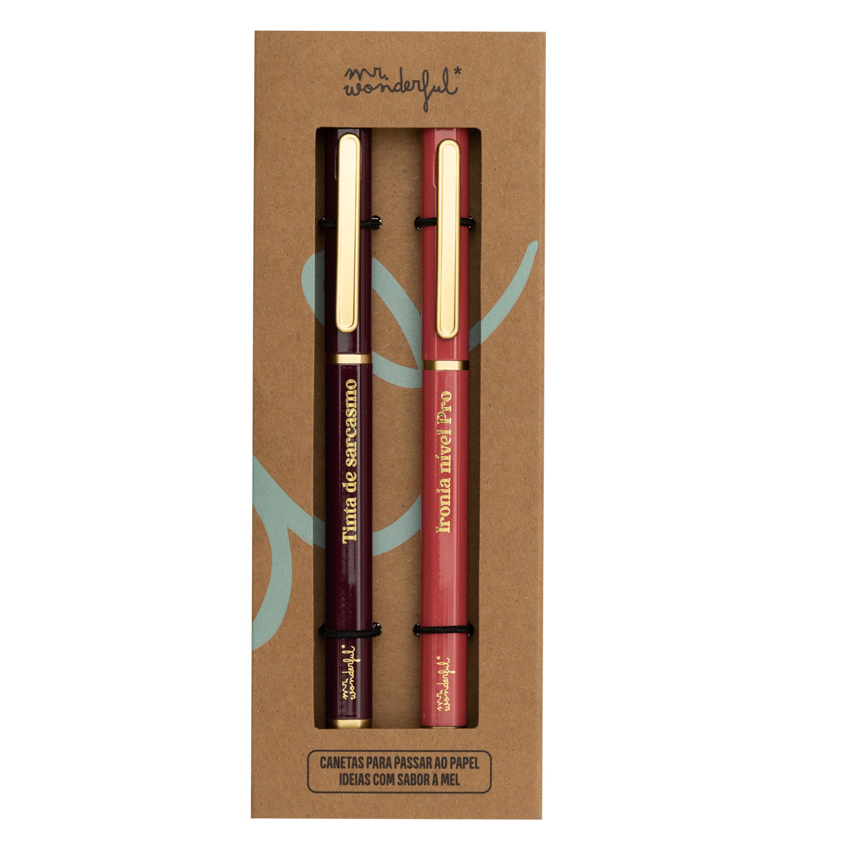 Conjunto de 2 canetas para transferir para papel ideias com sabor de mel.