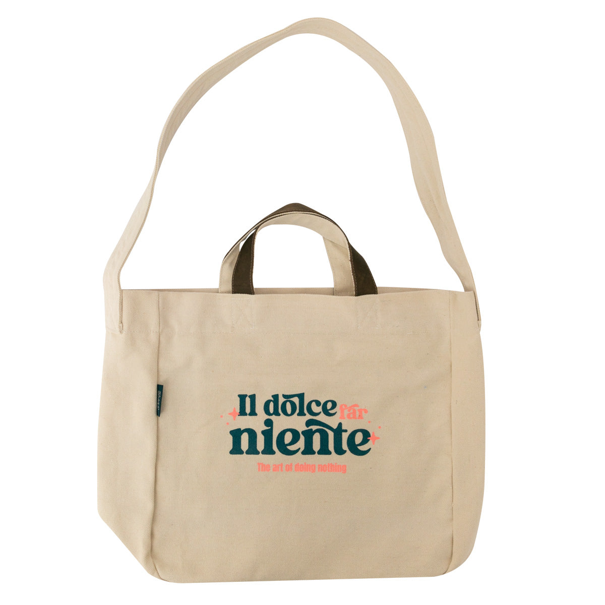 Fabric tote bag - Il dolce far niente
