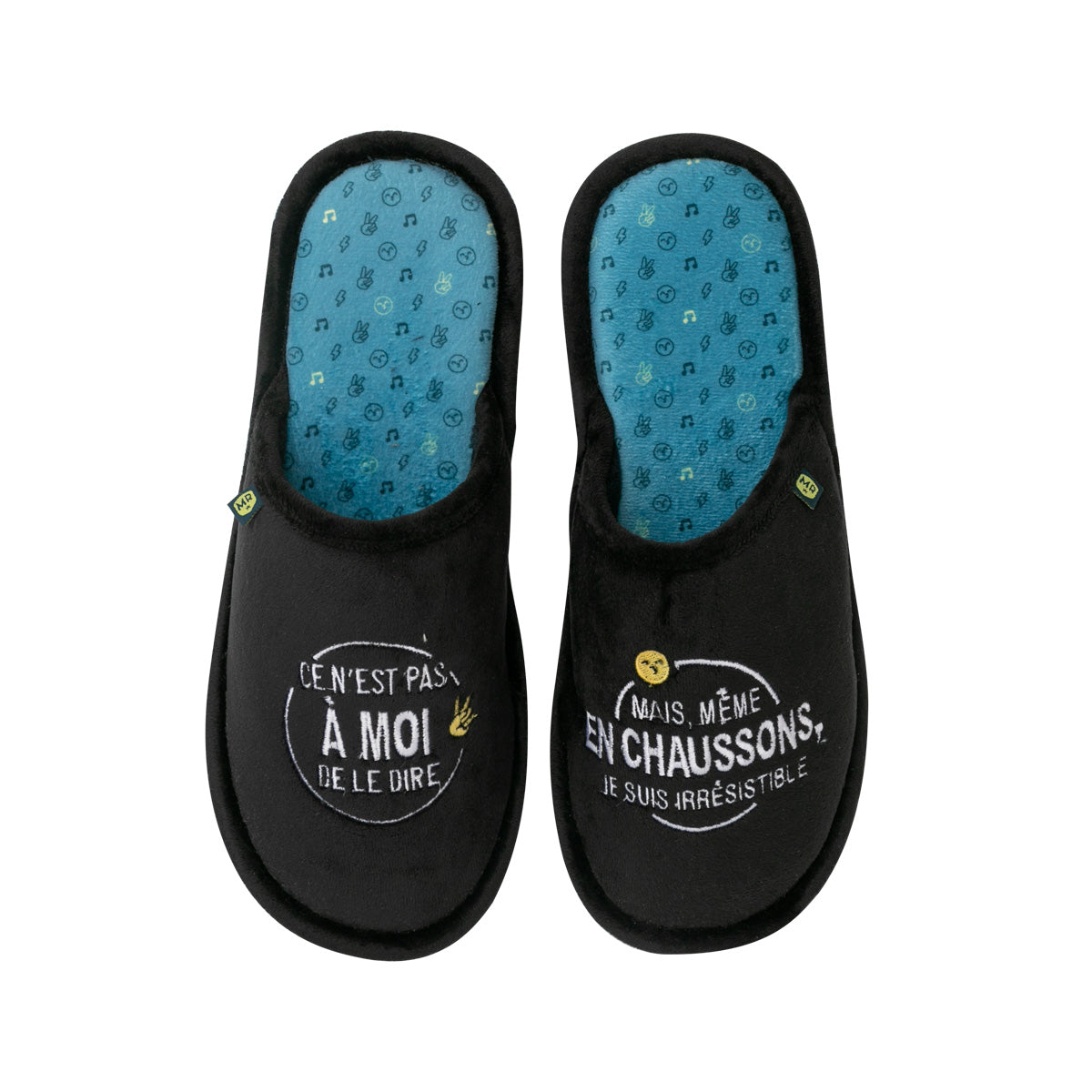 Chaussons T 40-43 - Même en chaussons, je suis irrésistible