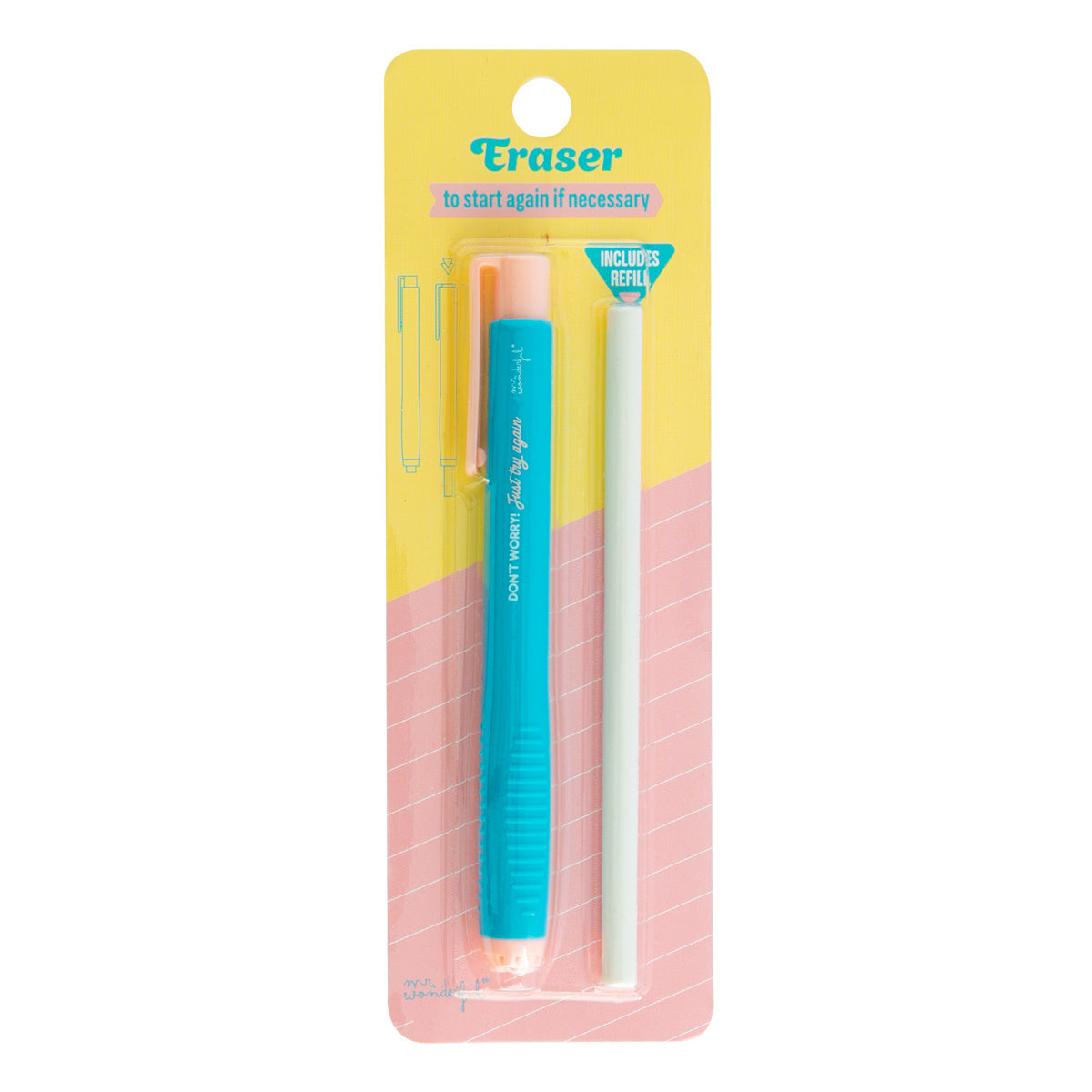 Eraser - Don’t worry! Just try again