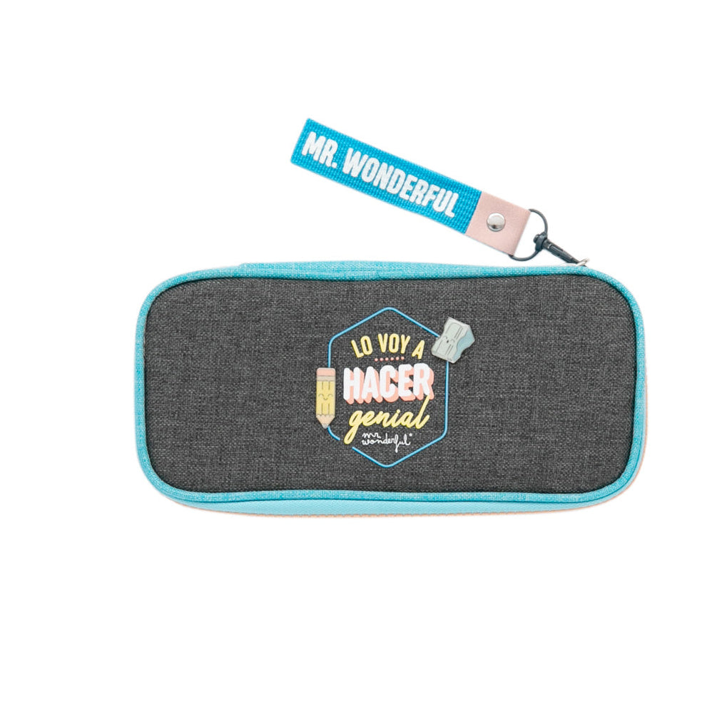 Estuche escolar Mr. Wonderful - Lo voy a hacer genial