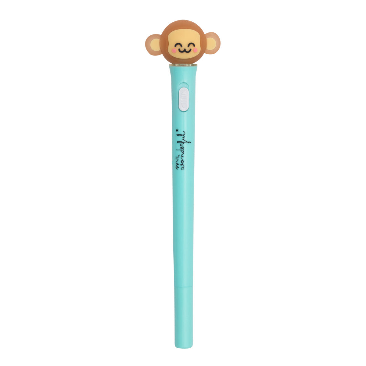Caneta iluminada - Macaco