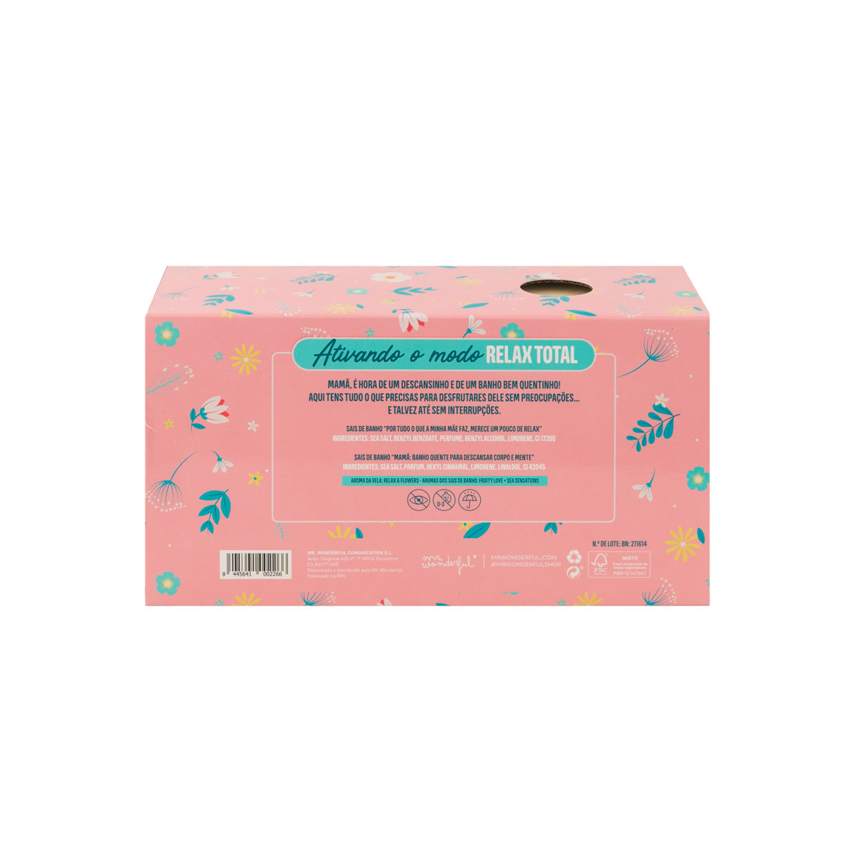 Carte avec bracelet - Que le monde entier le sache: je t'aime et je t'adore, maman