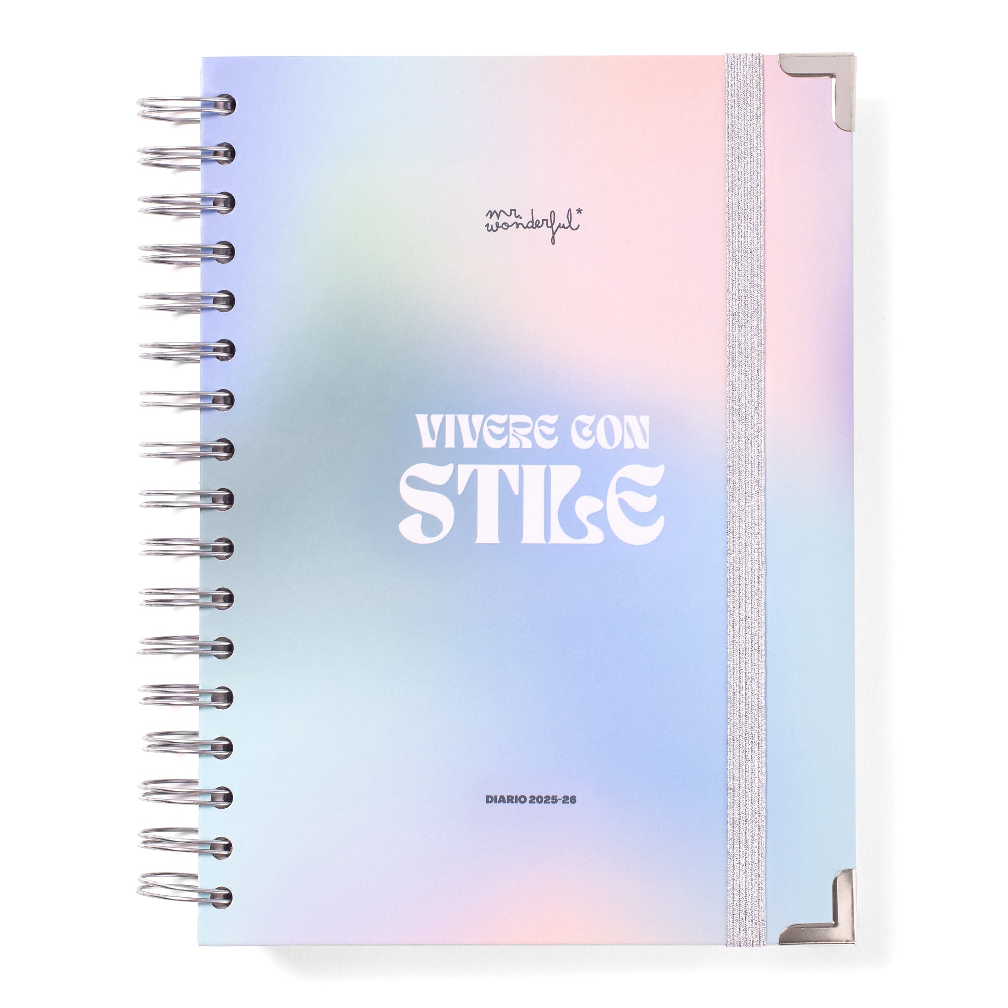 Diario scolastico Office 2025-26 Settimanale 18 mesi - Vivere con stile