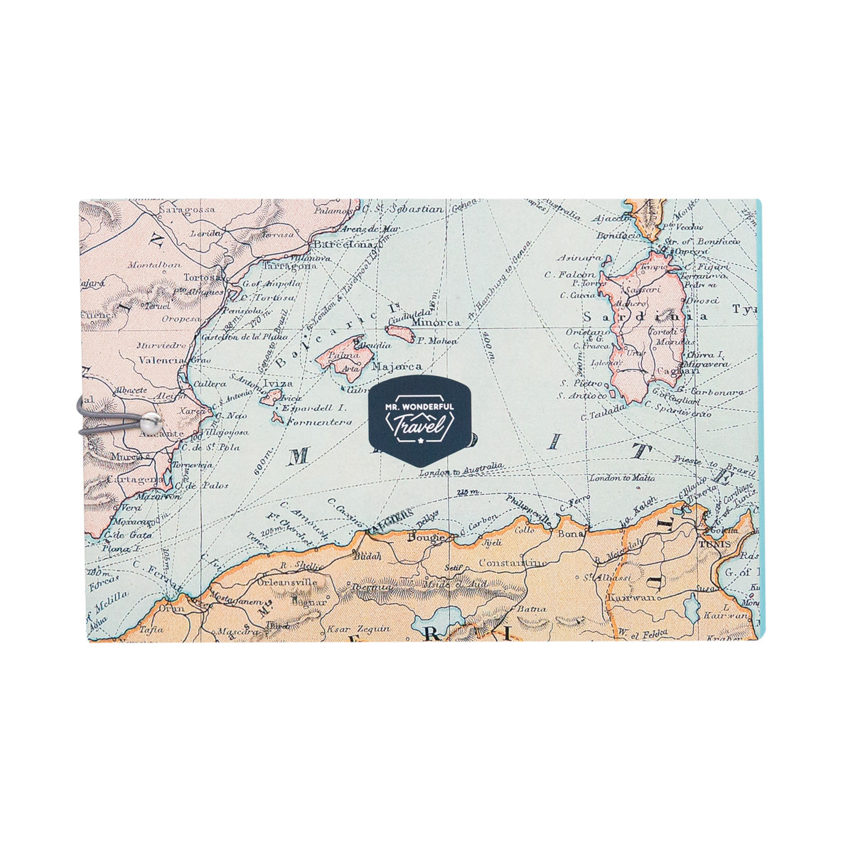 Album Photo Voyage Mr. Wonderful - 64 Pages, Autocollants Inclus, Pochette Pour Souvenirs, Message "Contient De Grands Moments Que Je N'oublierai Jamais"