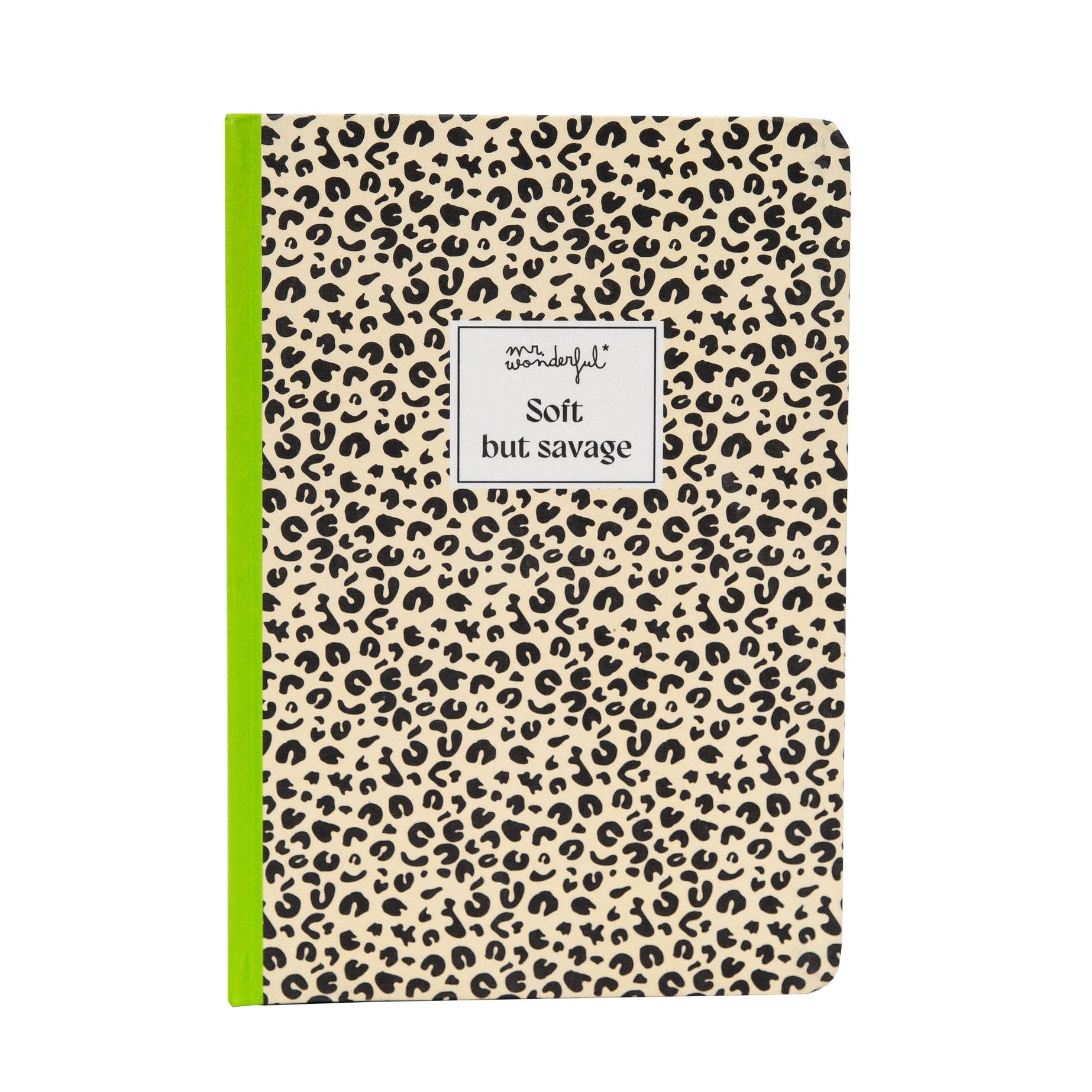 Libreta A5 animal print topos - Soft but savage | Mr.Wonderful