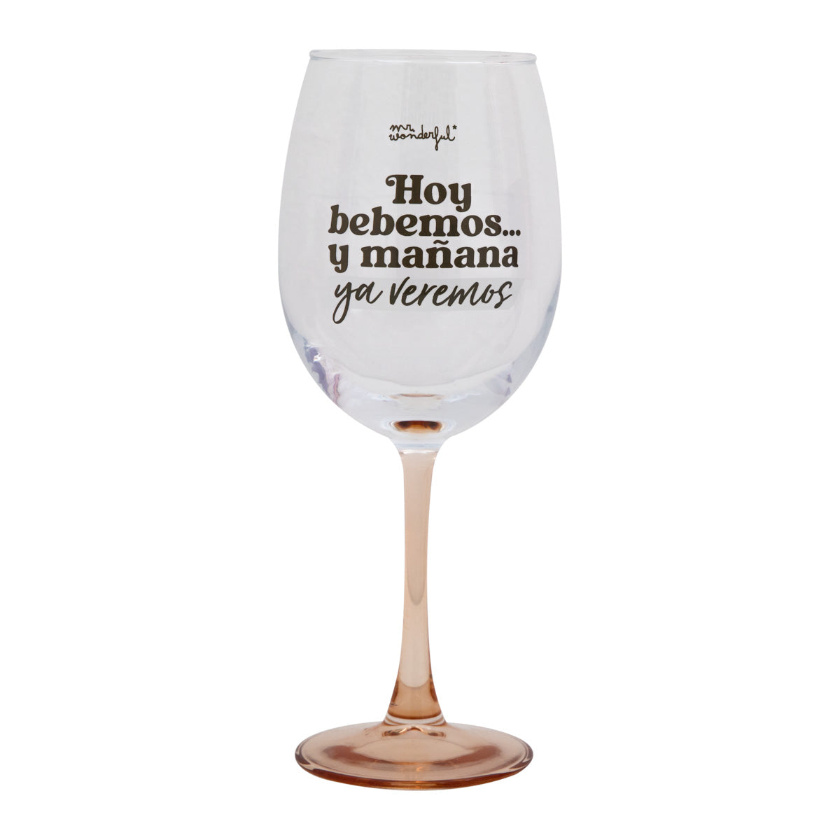 Copa de vino - Hoy bebemos… y mañana ya veremos