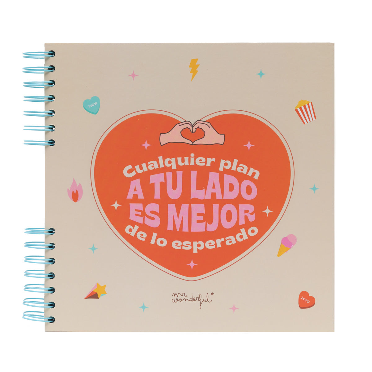 Álbum de fotos rasca-rasca - Cualquier plan a tu lado es mejor de lo esperado