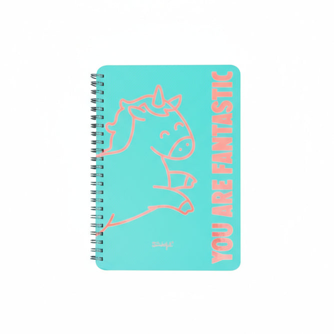 Libreta A5 para la vuelta al cole Unicornio mint Mr. Wonderful ofertas - You are fantastic