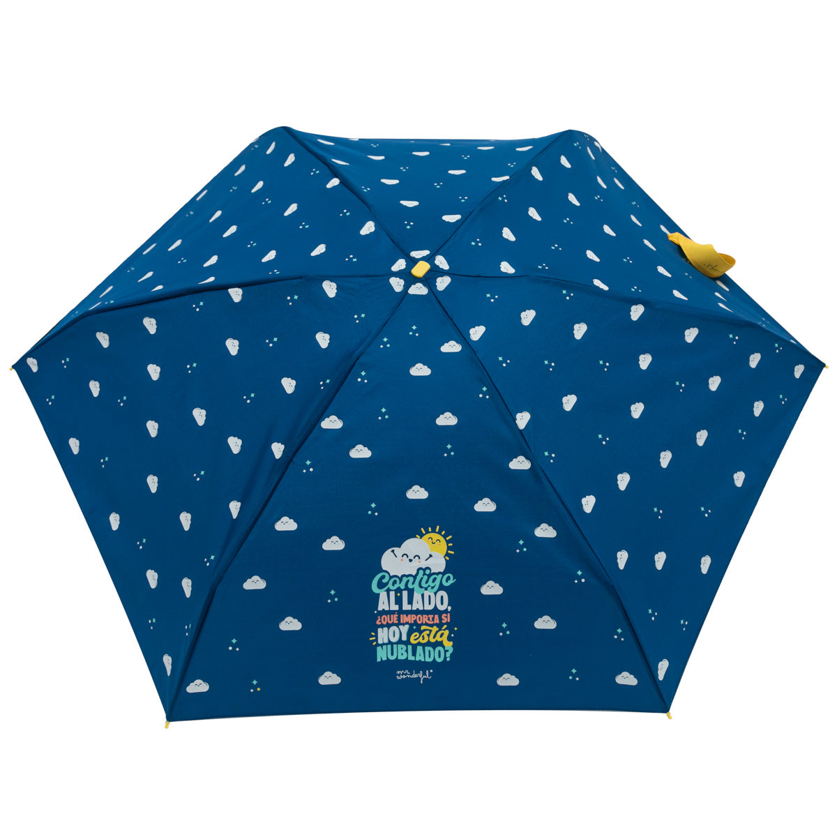 Petit parapluie - Avec toi à mes côtés, qu'est-ce que ça peut faire s'il fait nuageux aujourd'hui ?