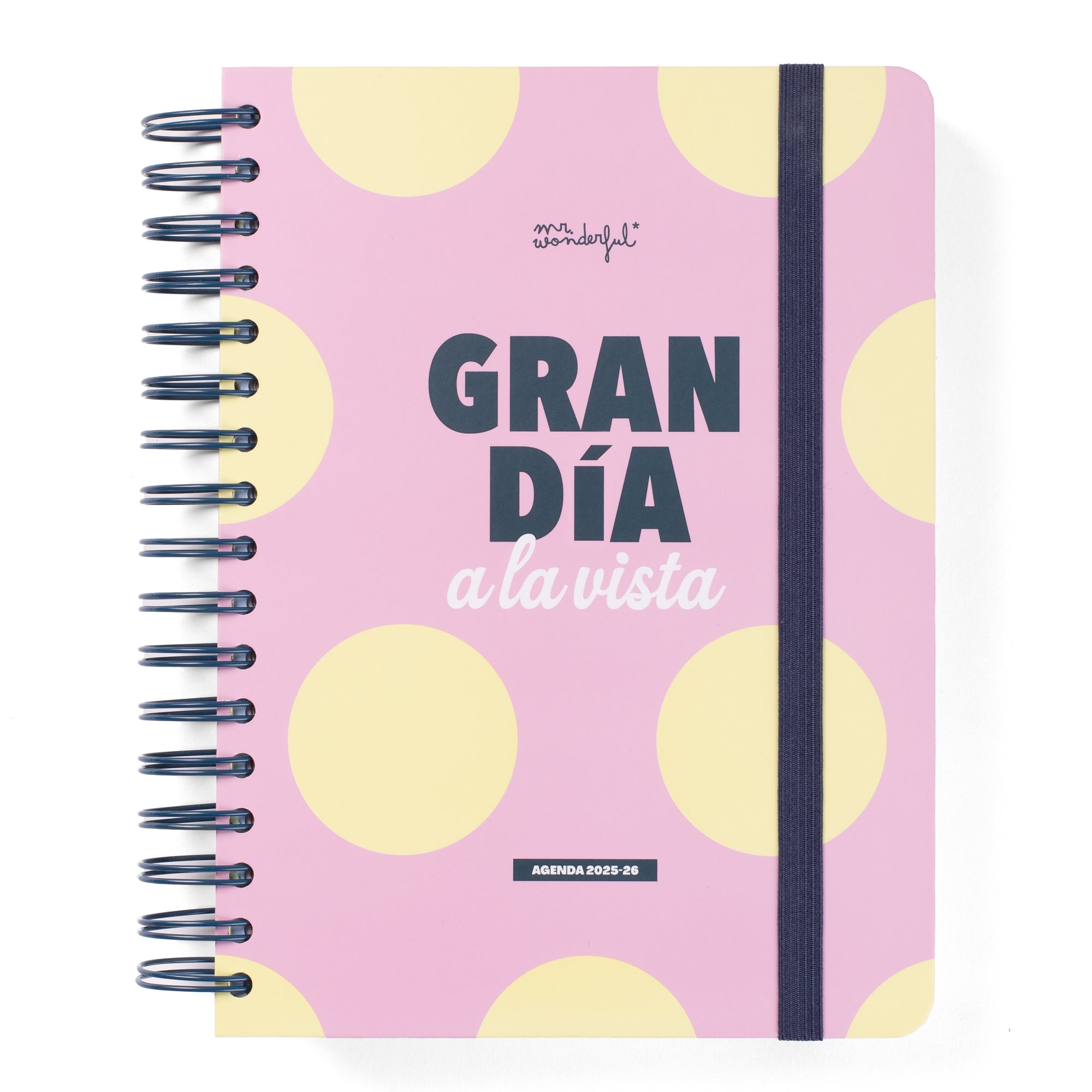 Agenda Wonder 2025-26 Diaria - Gran día a la vista