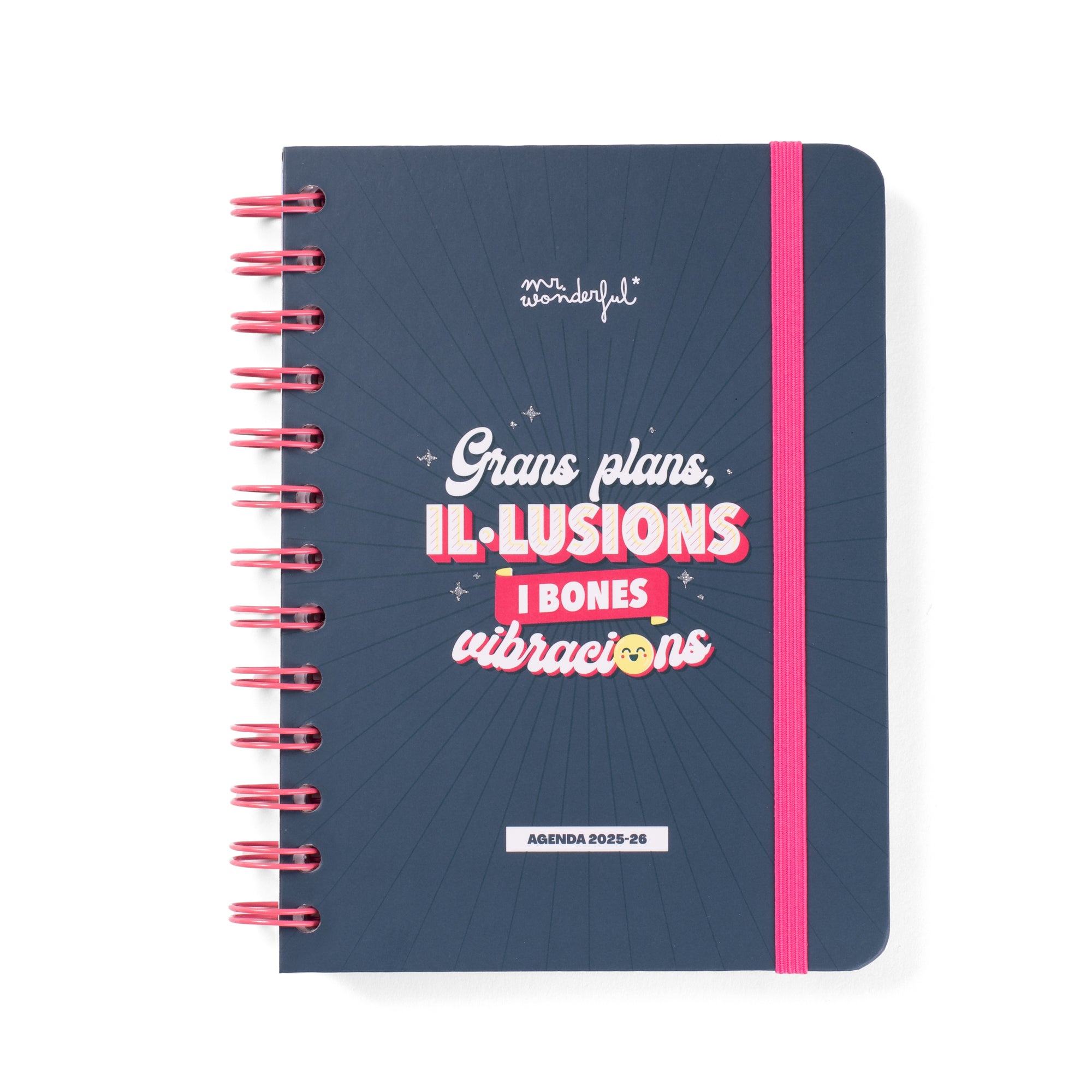Agenda Wonder petita 2025-26 Setmanal - Grans plans, il·lusions i bones vibracions