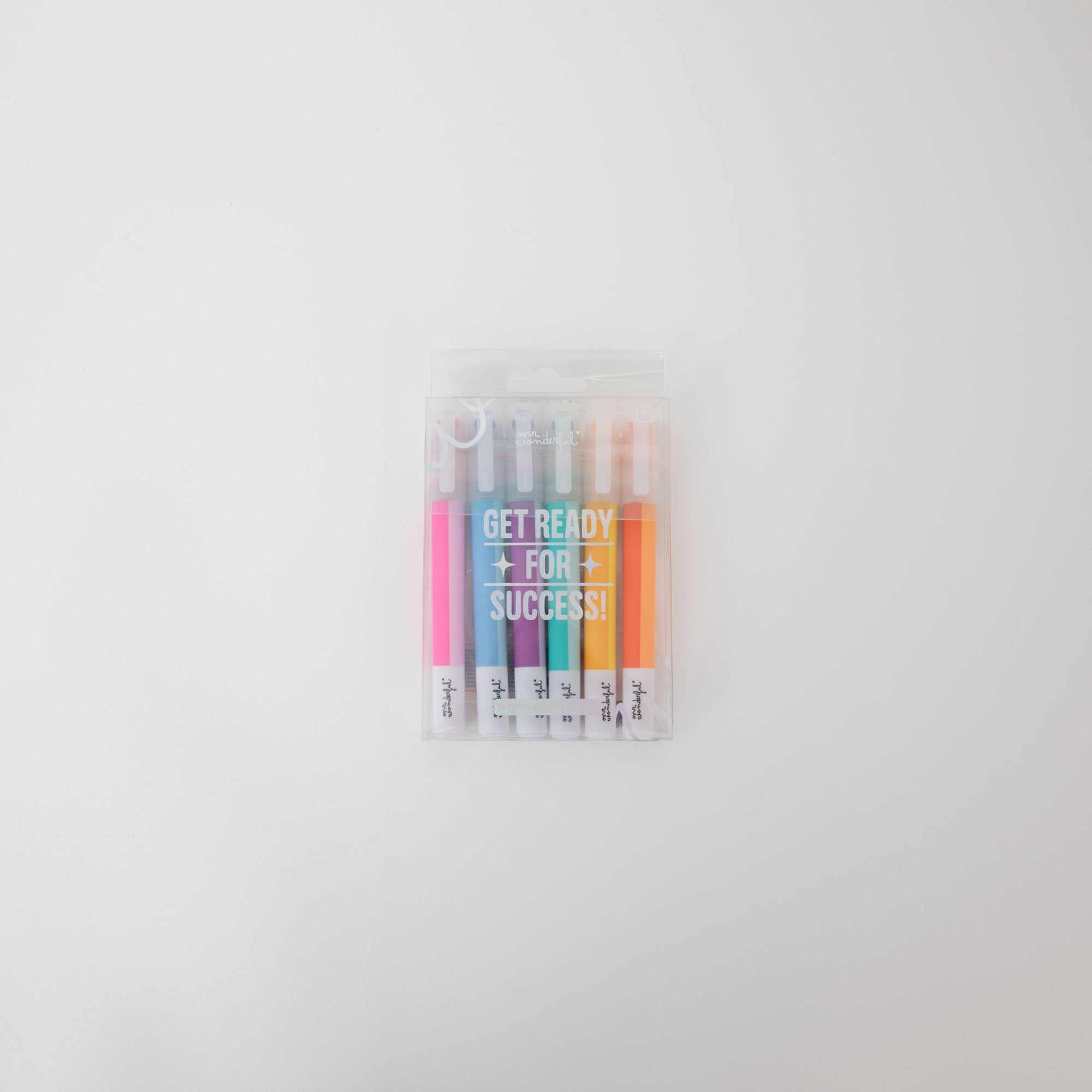 Set de subrayadores de tinta doble – Para ideas que brillan con luz propia