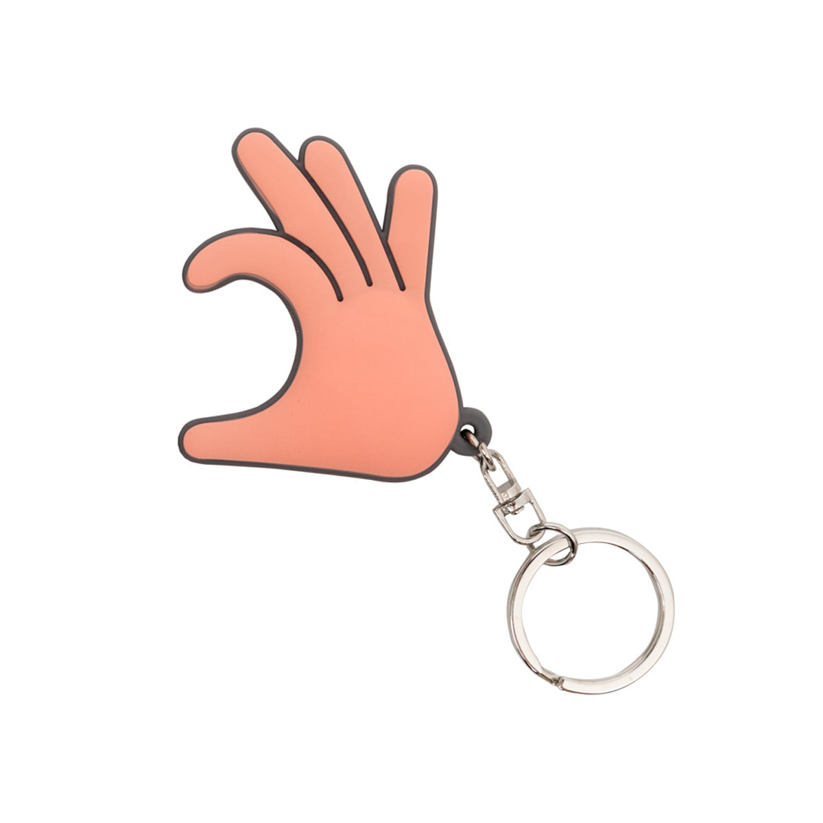 Lot de 2 porte-clés - Mains en cœur