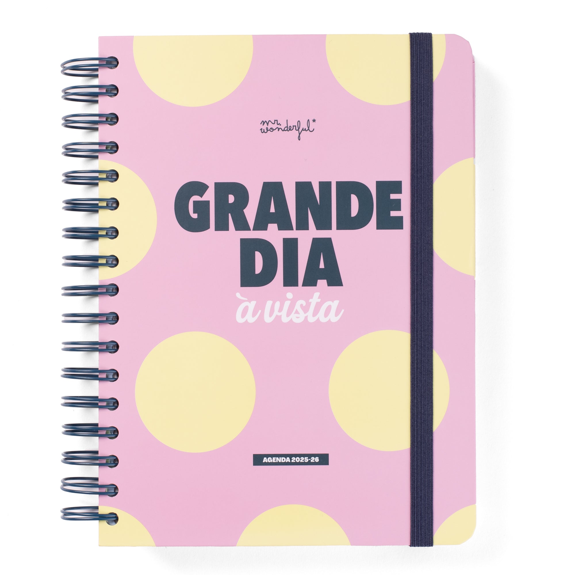 Agenda Wonder 2025-26 Diária - Grande dia à vista