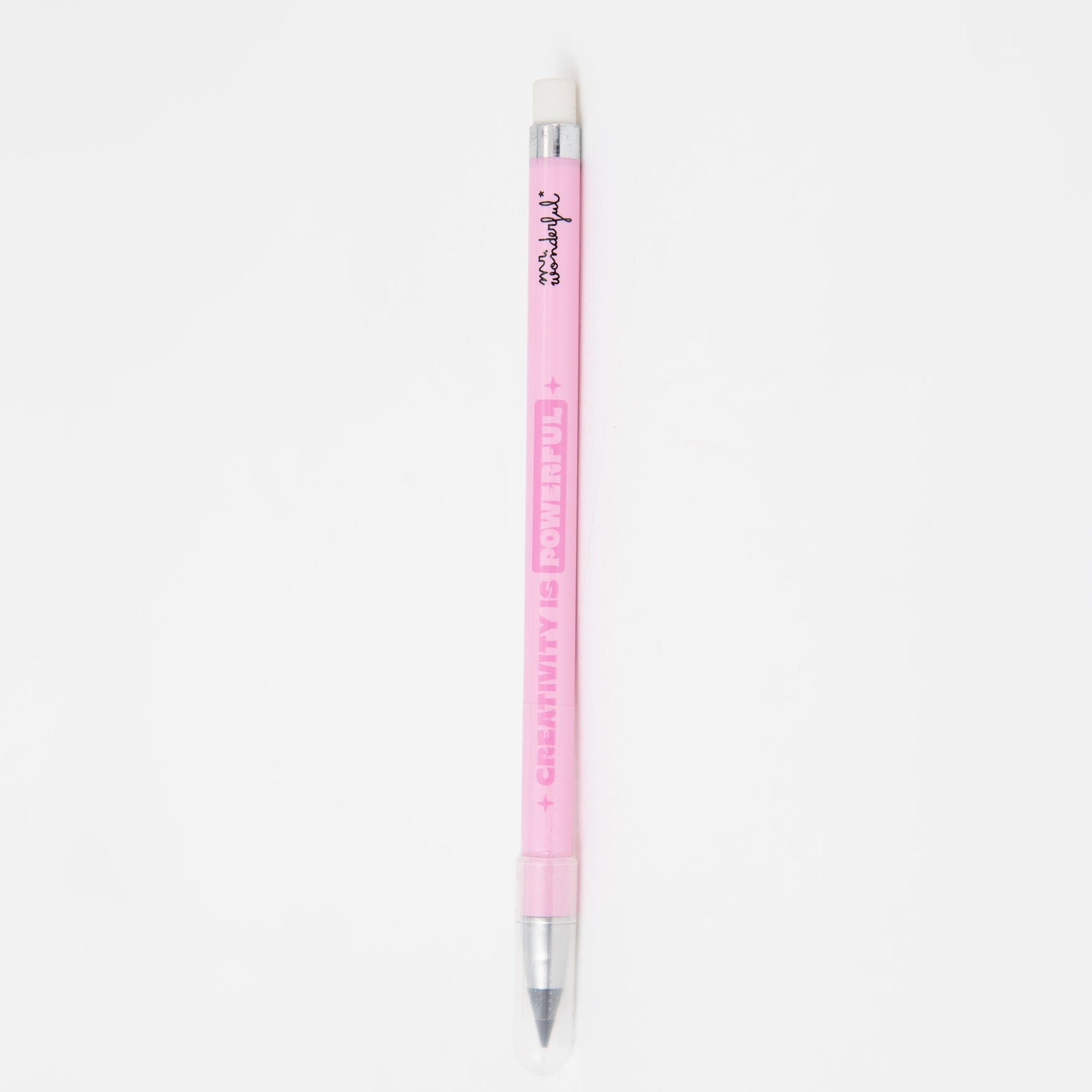 Lápiz infinito Mr. Wonderful - Creativity is powerful