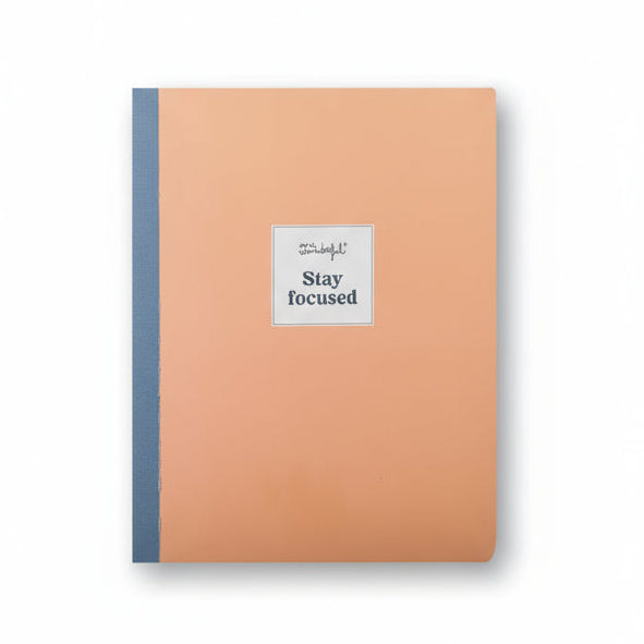 Set de 3 libretas A5 para mujeres Mr. Wonderful - Stay focused