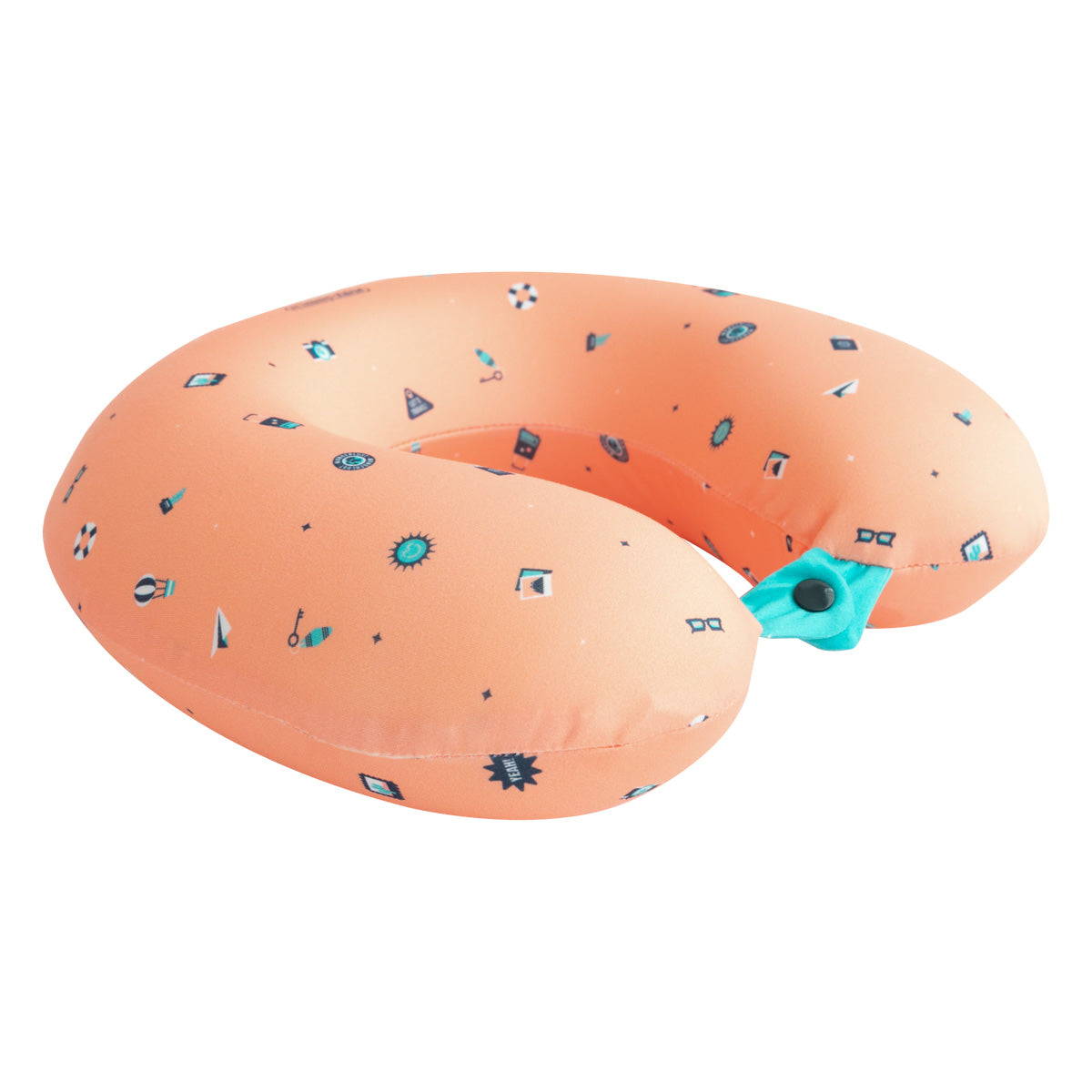 Travel pillow with sleep mask to dream wherever you go - Pink