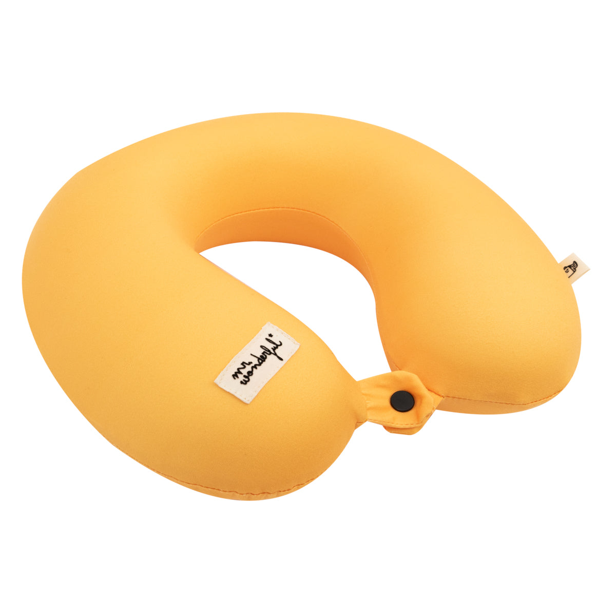 Oreiller de voyage - Jaune