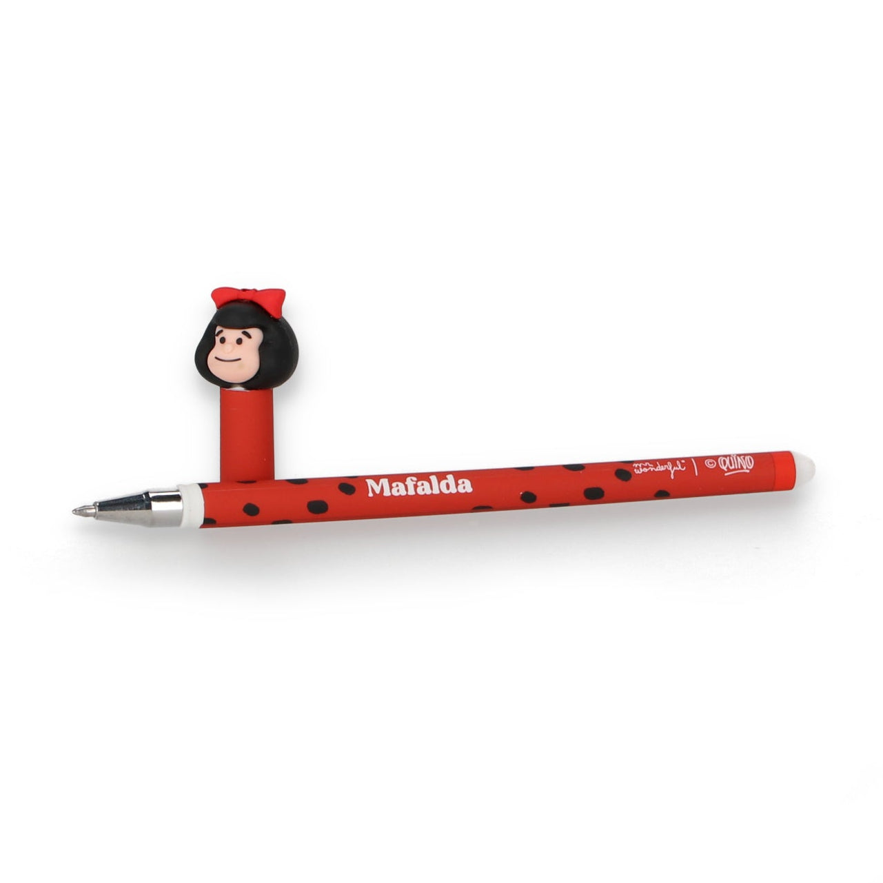 Mafalda x Mr. Wonderful boli borrable Bo-Bo rojo