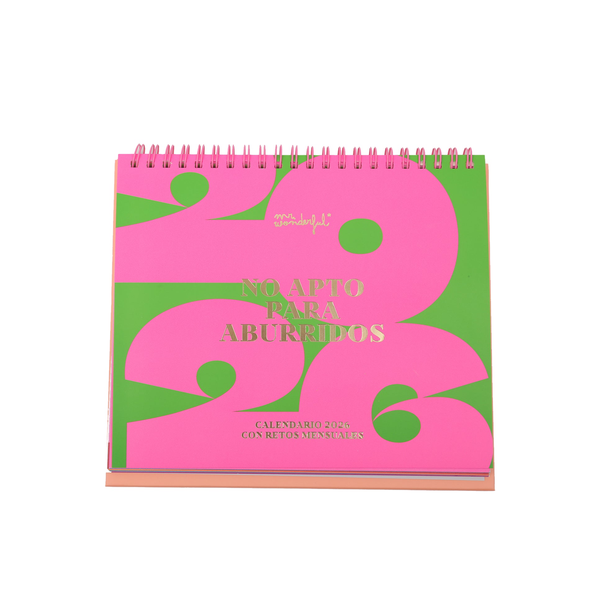 Calendario de sobremesa 2026 - No apto para aburridos | Mr.Wonderful