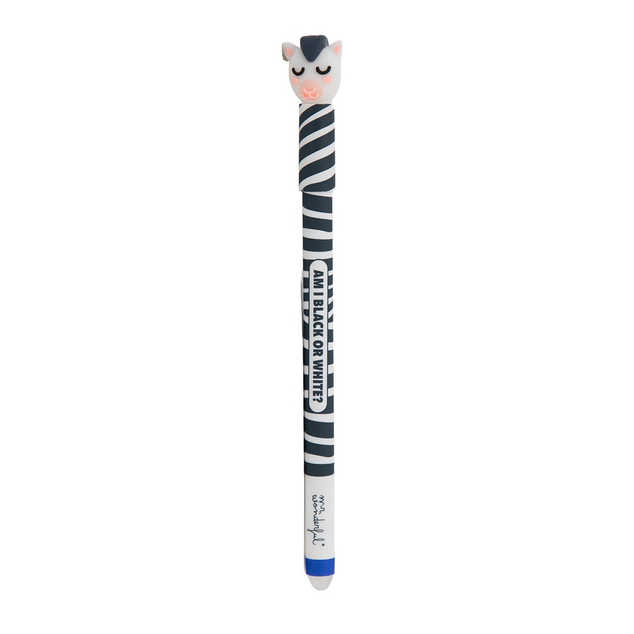 Bo-Bo Erasable Pen – Zebra – Am I black or white? | Mr. Wonderful