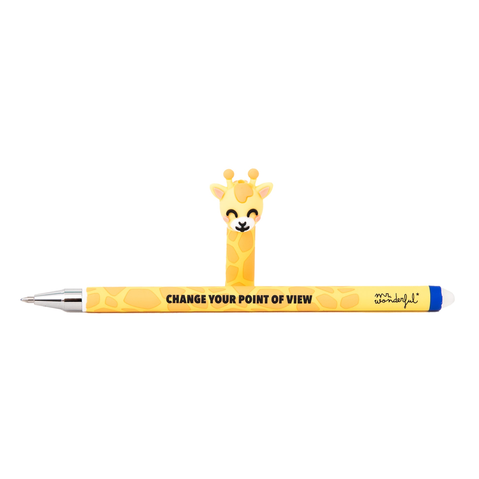Bolígrafo borrable Bo-Bo Mr. Wonderful jirafa - Change your point of view