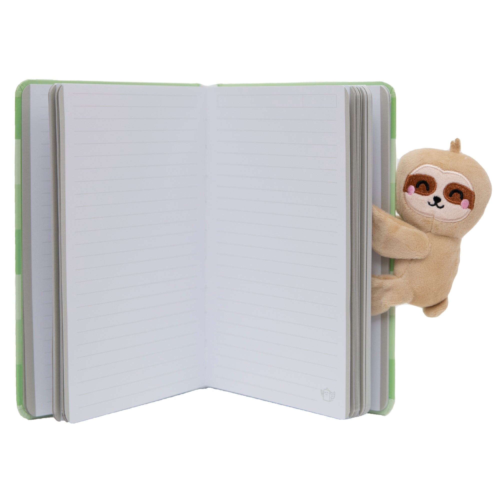 Carnet A5 avec peluche paresseux – Let’s create great things!