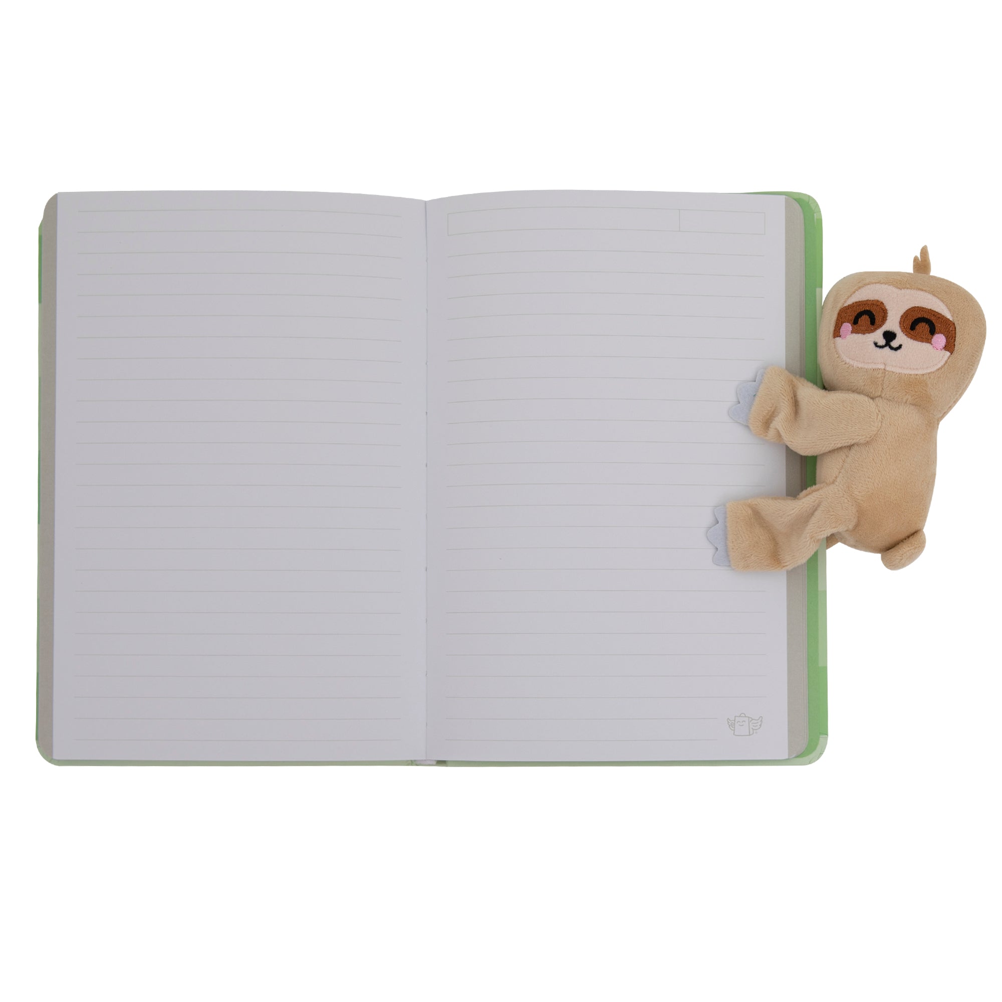 Carnet A5 avec peluche paresseux – Let’s create great things!