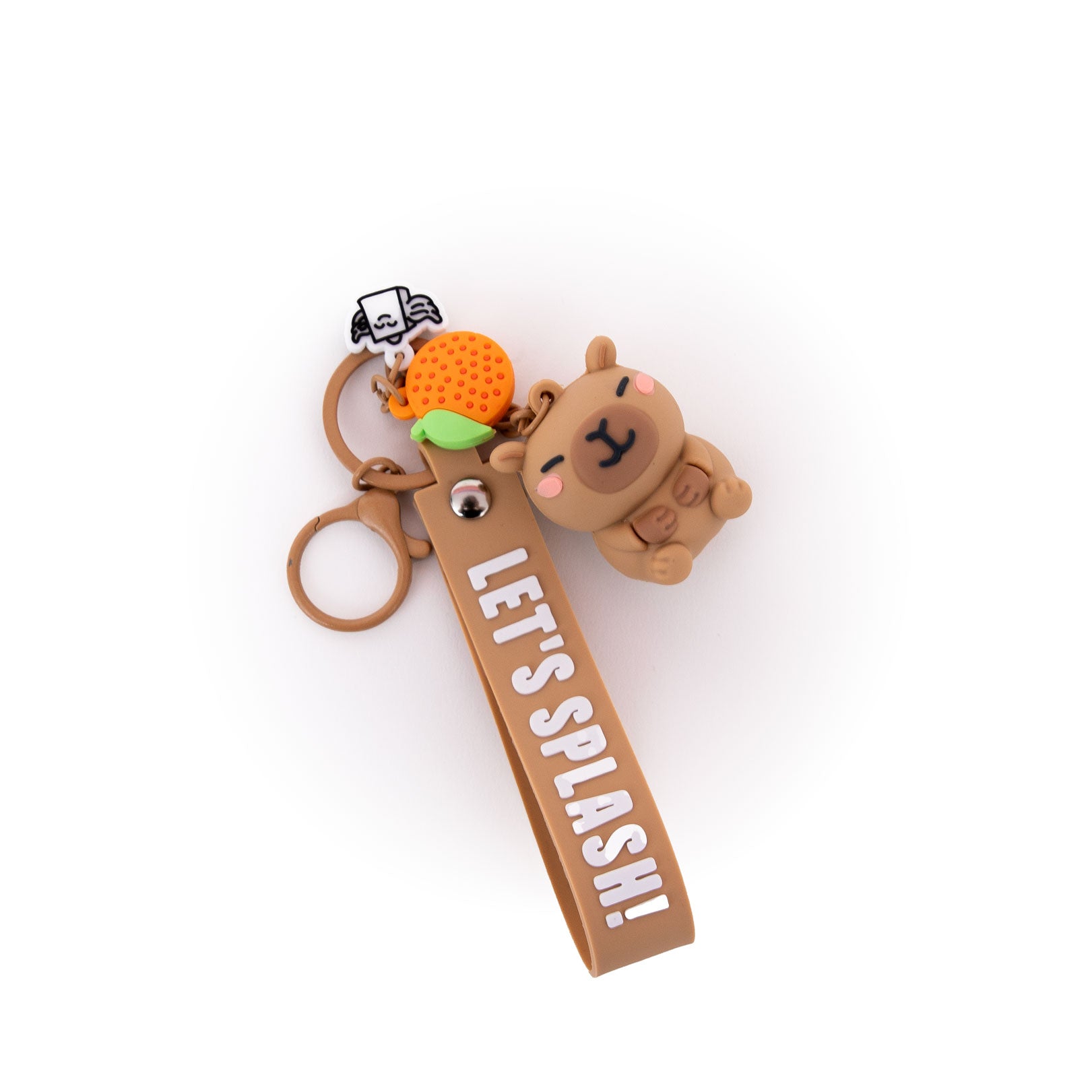 Porte-clés avec pendentif Capybara – Let’s splash!