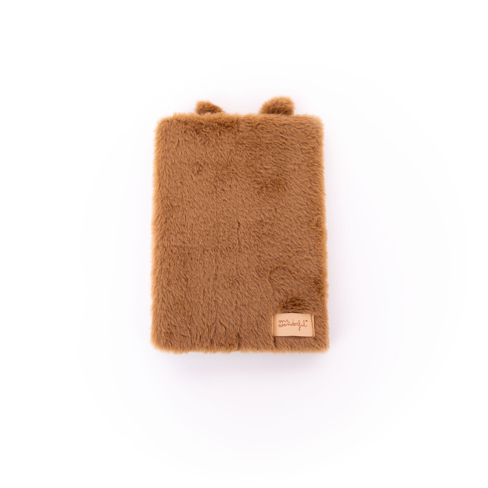 Carnet A5 peluche – Capybara