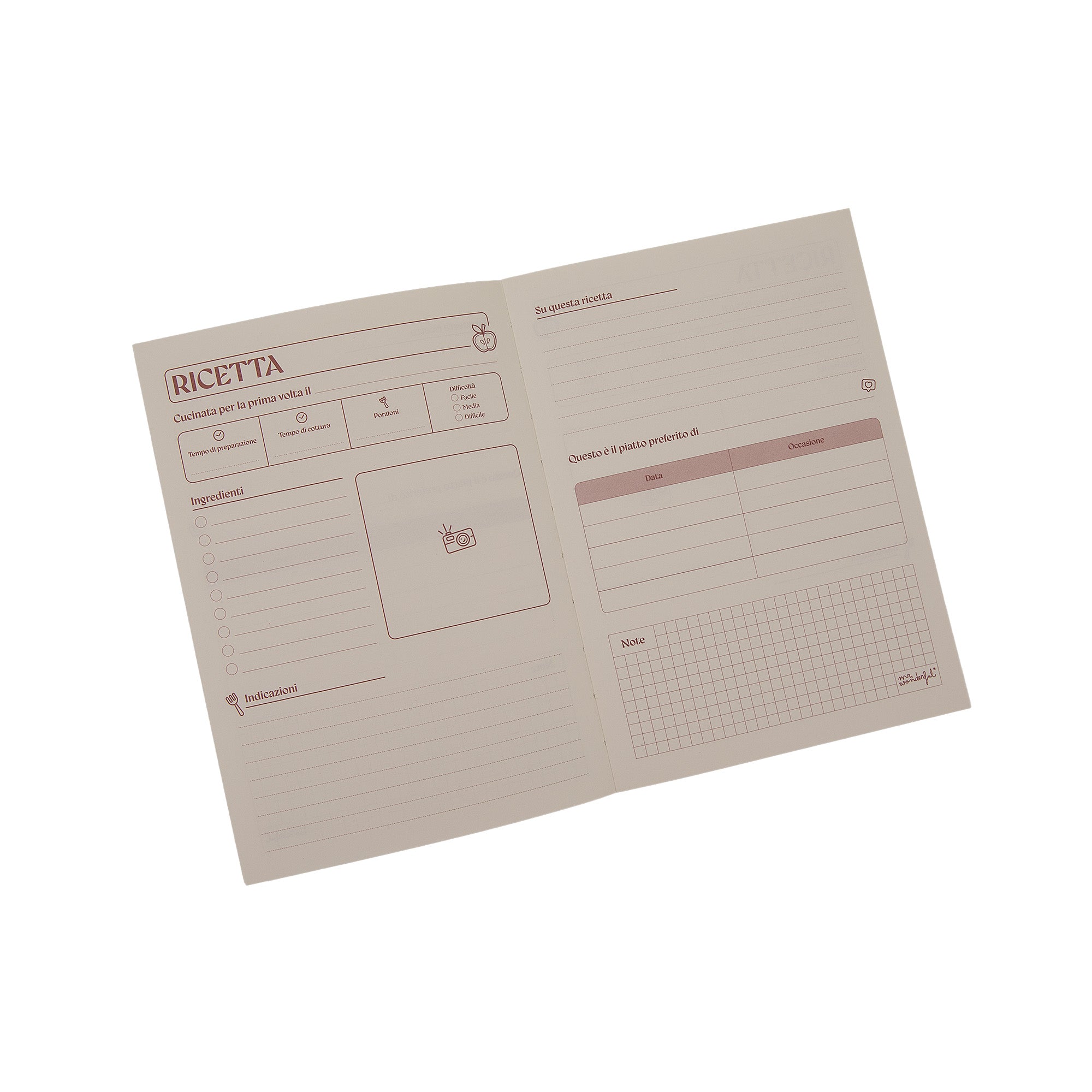 Set grembiule + ricettario - Ricette con margine d’errore (e di sapore)