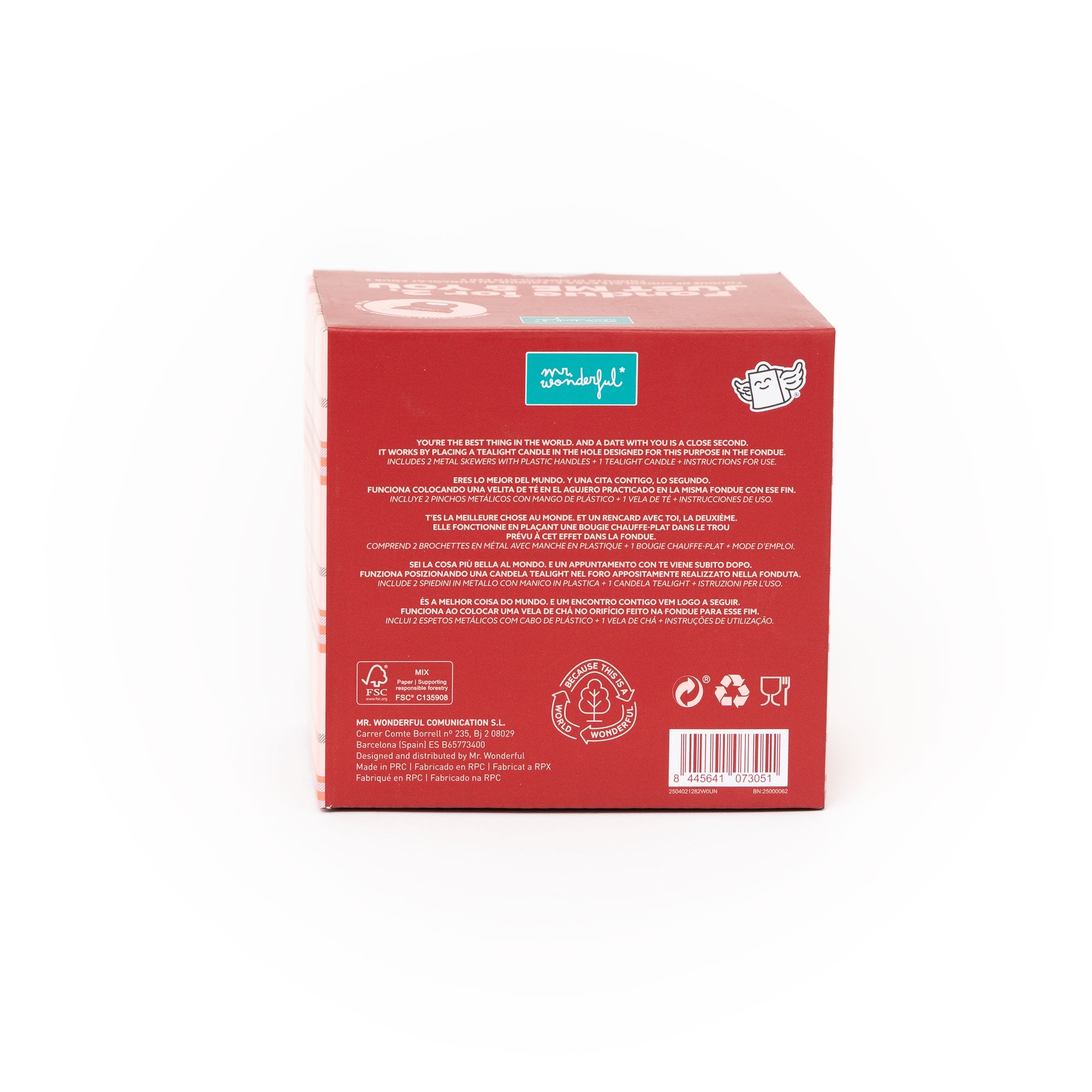 Chocolate fondue for 2 - You & me & chocolate